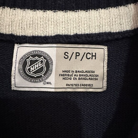 Vintage Toronto Maple Leafs NHL 1/4 zip sweater - Picture 3 of 4